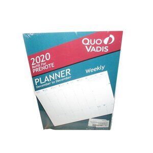 Quo Vadis 2020 Refill for Prenote Weekly Planner